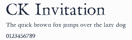 CK Invitation預覽圖