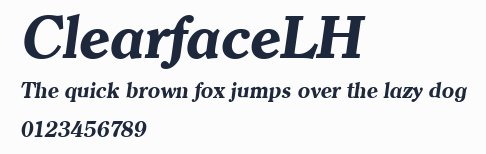 ClearfaceLH預覽圖