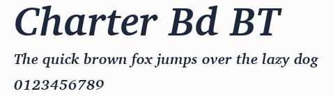 Charter Bd BT預覽圖