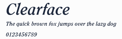 Clearface預覽圖