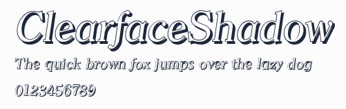 ClearfaceShadow預覽圖