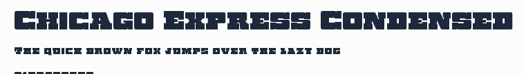 Chicago Express Condensed預覽圖