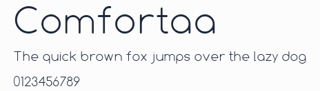Comfortaa預覽圖