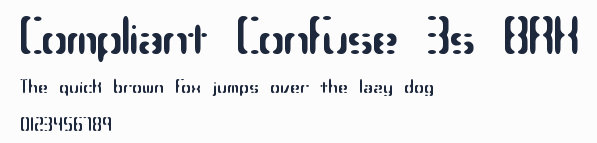 Compliant Confuse 3s BRK預覽圖