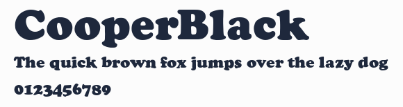 CooperBlack預覽圖