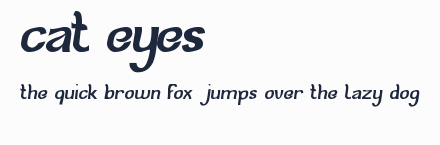 cat eyes預覽圖