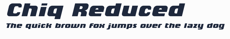 Chiq Reduced預覽圖