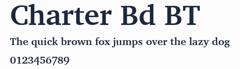 Charter Bd BT預覽圖