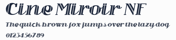 Cine Miroir NF預覽圖