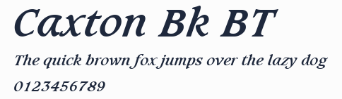 Caxton Bk BT預覽圖