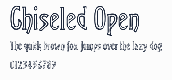 Chiseled Open預覽圖