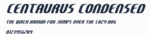 Centaurus Condensed預覽圖