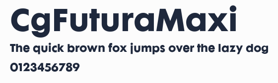 CgFuturaMaxi預覽圖