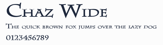 Chaz Wide預覽圖