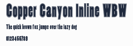 Copper Canyon Inline WBW預覽圖