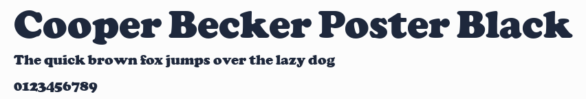 Cooper Becker Poster Black預覽圖