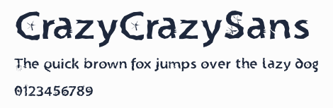 CrazyCrazySans預覽圖