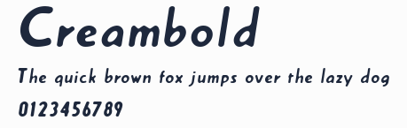 Creambold預覽圖