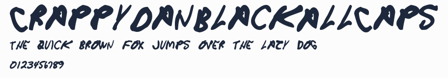 CrappyDanBlackAllCaps預覽圖