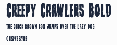 Creepy Crawlers Bold預覽圖