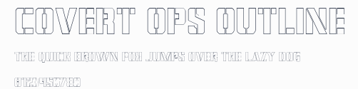 Covert Ops Outline預覽圖