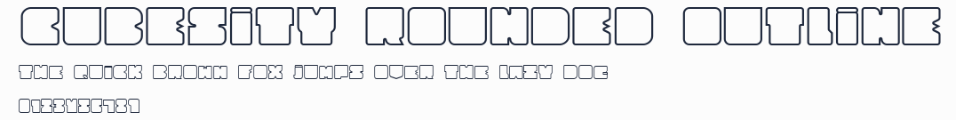 Cubesity Rounded Outline預覽圖