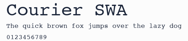 Courier SWA預覽圖