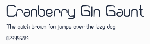 Cranberry Gin Gaunt預覽圖