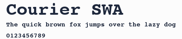 Courier SWA預覽圖