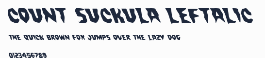 Count Suckula Leftalic預覽圖