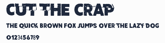 Cut the crap預覽圖