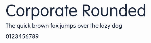 Corporate Rounded預覽圖