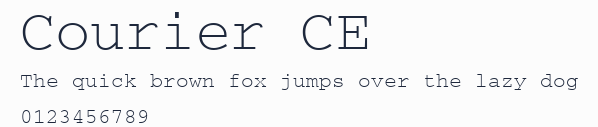 Courier CE預覽圖