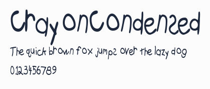 CrayonCondensed預覽圖