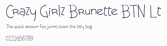 Crazy Girlz Brunette BTN Lt預覽圖