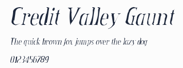 Credit Valley Gaunt預覽圖