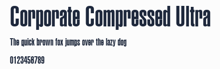 Corporate Compressed Ultra預覽圖