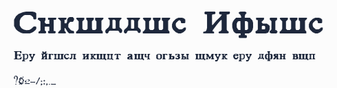 Cyrillic Basic預覽圖