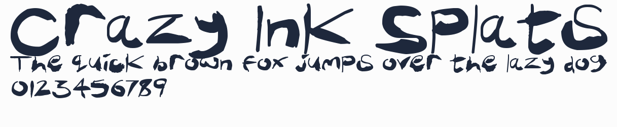 Crazy Ink Splats預覽圖
