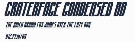 CraterFace Condensed BB預覽圖
