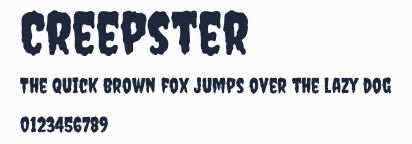 Creepster預覽圖