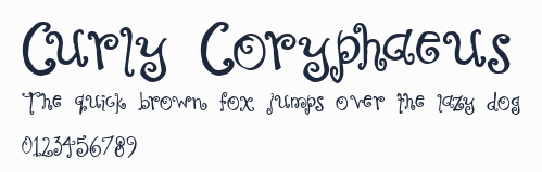 Curly Coryphaeus預覽圖