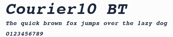 Courier10 BT預覽圖