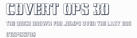 Covert Ops 3D預覽圖