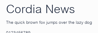Cordia News預覽圖