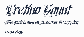 Cretino Gaunt預覽圖