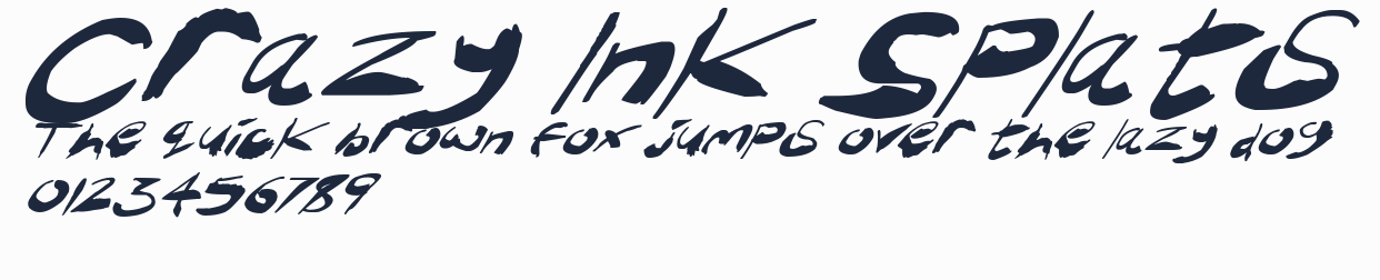 Crazy Ink Splats預覽圖