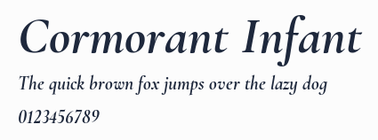 Cormorant Infant預覽圖
