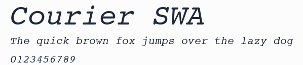Courier SWA預覽圖