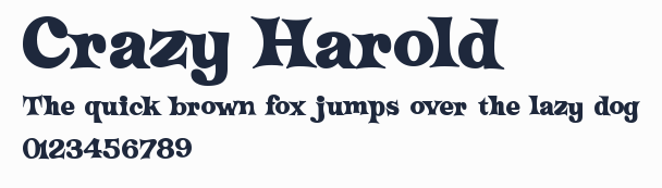 Crazy Harold預覽圖